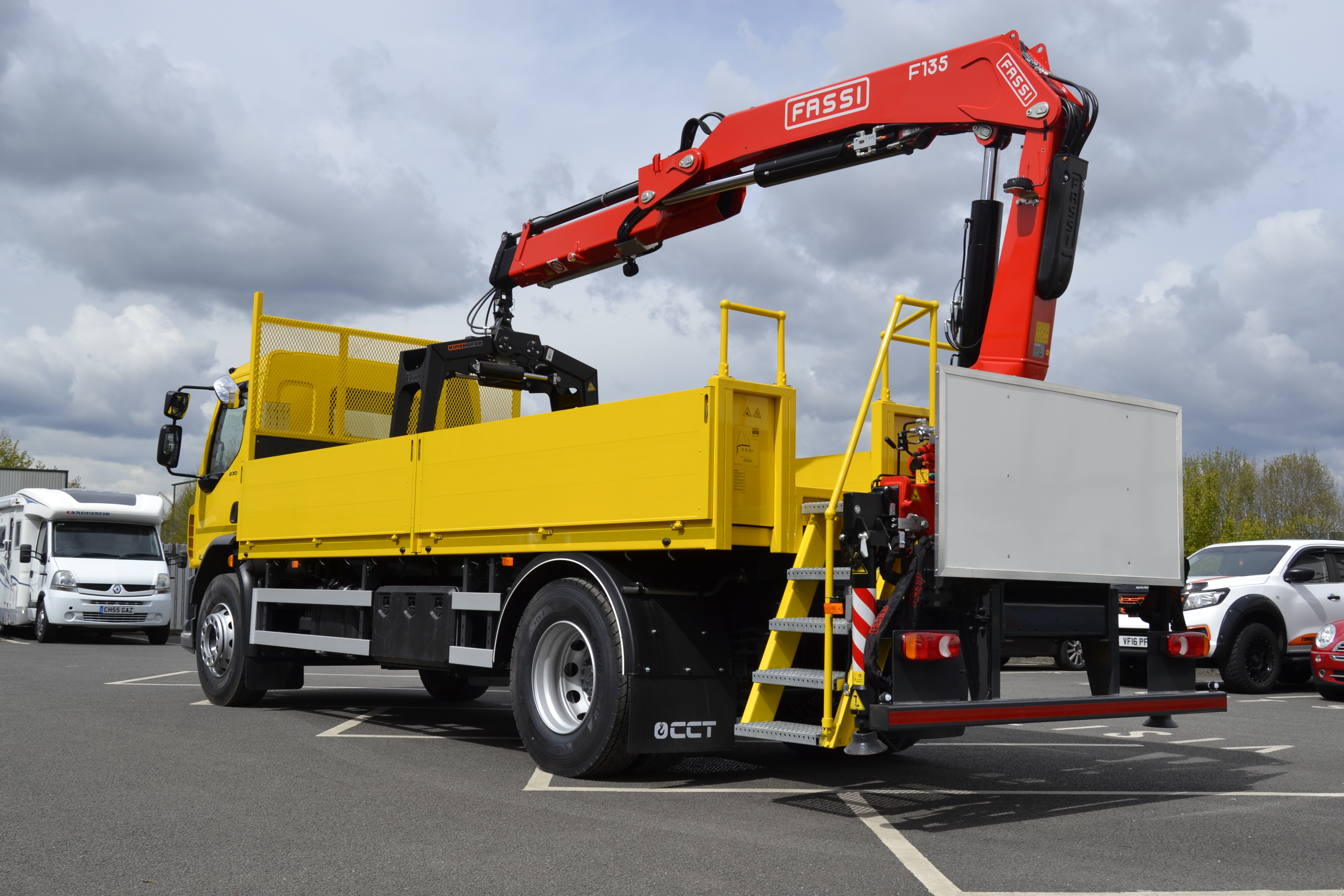A bespoke design for Towcester Building Supplies who add another FASSI to their fleet